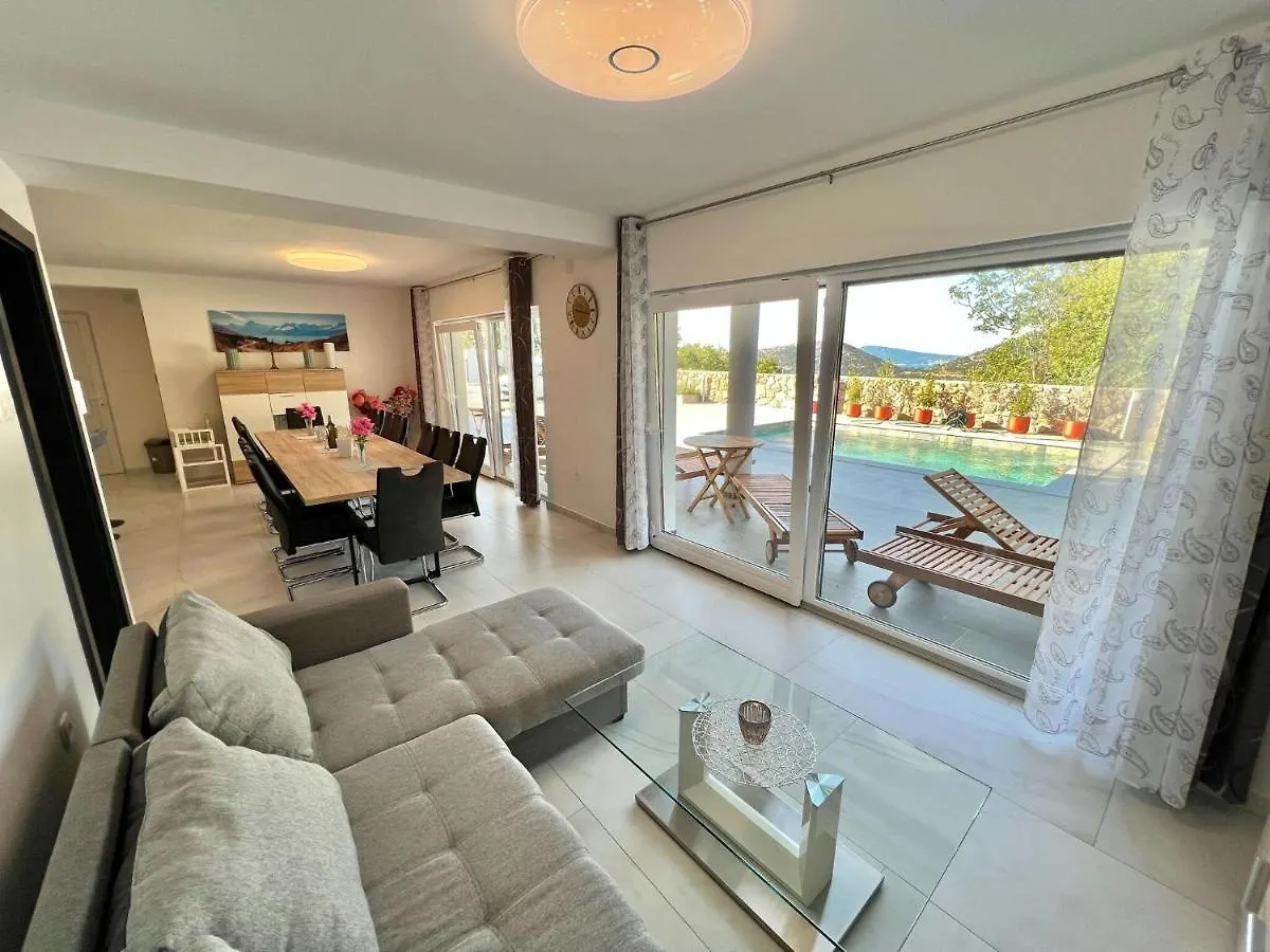 Large Holiday House With Swimming Pool And Terrace Bribir  Holiday home